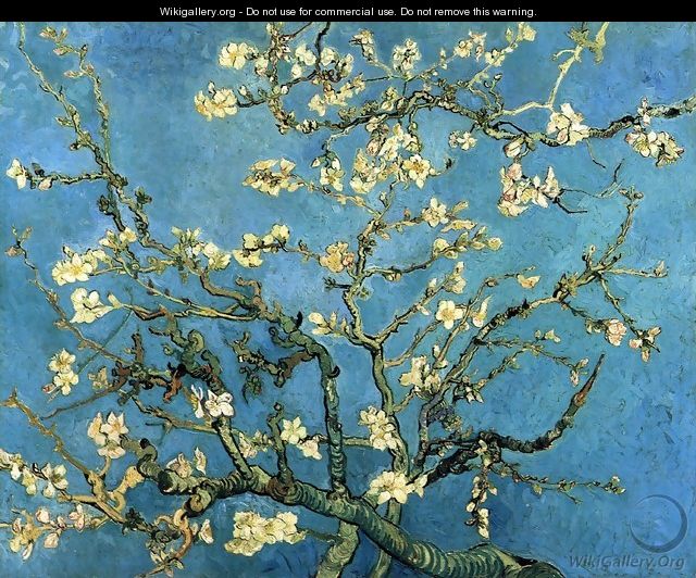 Branches with Almond Blossom - Vincent Van Gogh