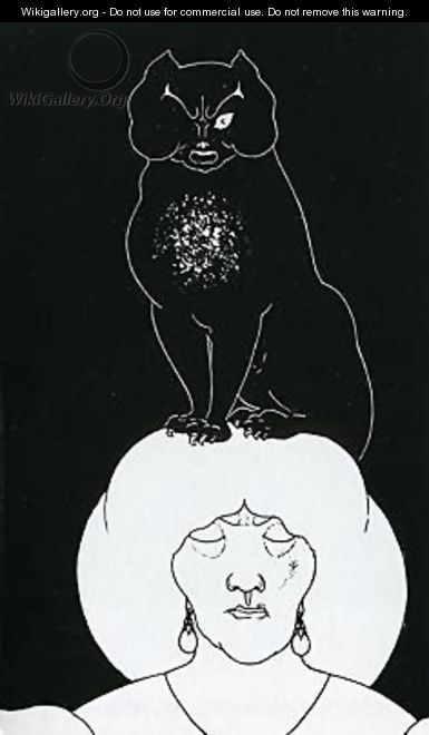 The Black Cat - Aubrey Vincent Beardsley