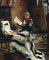 Chez l'Artiste - Albert Edelfelt