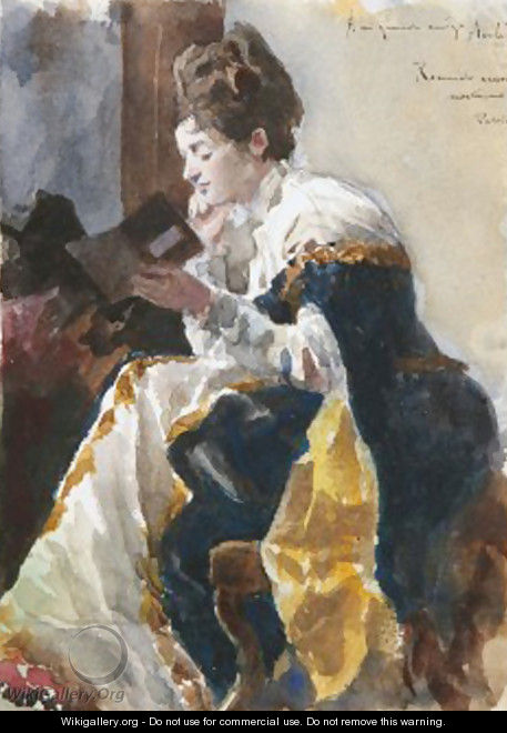 Mujer leyendo - Jose Lluis Pellicer Fene