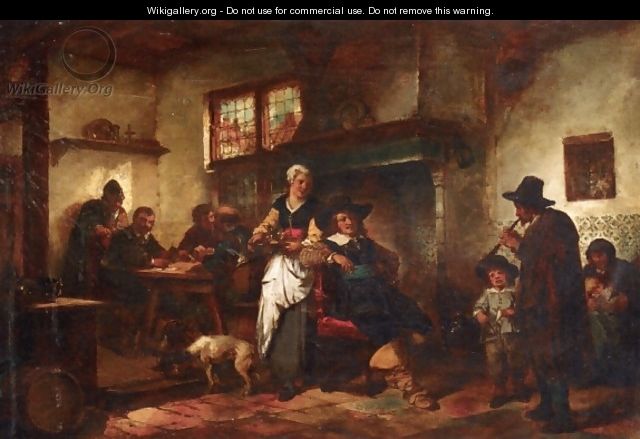 A Tavern Scene - Herman Frederik Carel ten Kate