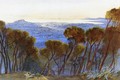 A Distant View of Nice from the Hills - Edward Lear
