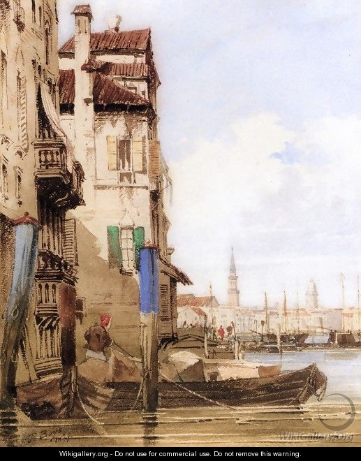 A Venetian Scene - Thomas Shotter Boys