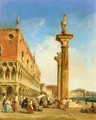 The Ducal Palace from the Piazzetta - Edward Pritchett