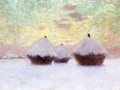 Haystacks in the Snow - Emil Claus