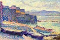 The Fishing Port at Saint-Tropez - Maximilien Luce