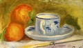 Cup and Oranges - Pierre Auguste Renoir