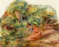 Two Woman in a Garden - Pierre Auguste Renoir
