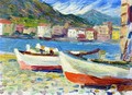 Rapallo, Boats - Wassily Kandinsky