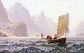 Regatta on a Norwegian Fiord - Hans Dahl