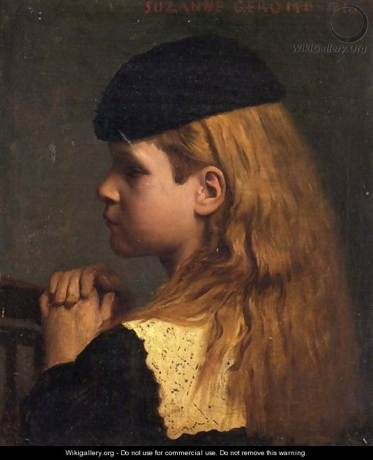 Portrait of a Girl - Jean-Léon Gérôme