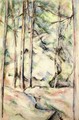 In the Woods IV - Paul Cezanne