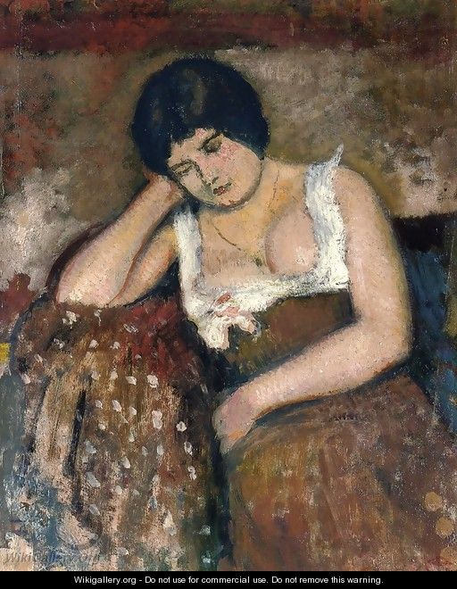 Seated Woman - Georges Lemmen