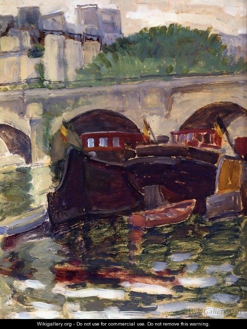 Barges - Henri Edmond Cross