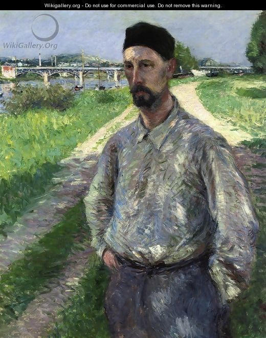 Portrait of Eugene Lamy - Gustave Caillebotte