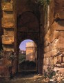 The Arch of Constantine Seen from the Colosseum - Lancelot Theodore Turpin de Crisse