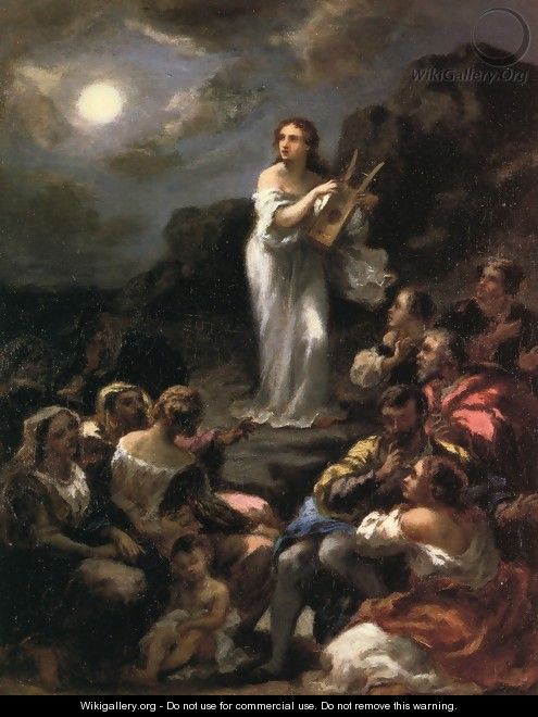 The Song of Deborah - Narcisse-Virgile Díaz de la Peña