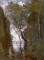 The Lac de Nemi - Jean-Baptiste-Camille Corot