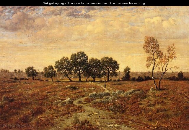 Lande de la Glandee, Forest of Fontainebleau - Etienne-Pierre Theodore Rousseau