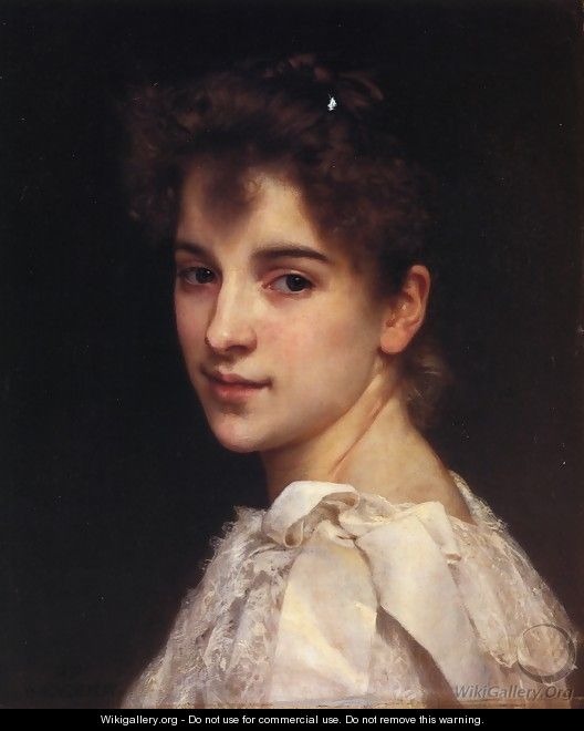 Portrait of Gabrielle Drienza - William-Adolphe Bouguereau