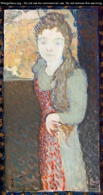 Young Girl Wearing an Apron - Maurice Denis