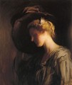 Adjusting the Hat - Edmund Charles Tarbell