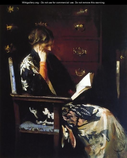 Mary Reading - Edmund Charles Tarbell