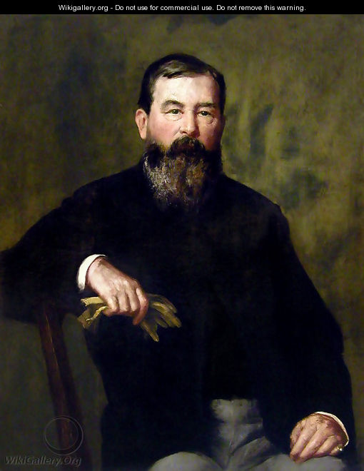 Portrait of a Bearded Gentleman - Henry Oliver Walker