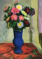 Vase of Flowers - Wladyslaw Slewinski