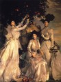 The Ladies Alexandra, Mary and Theo Acheson - John Singer Sargent