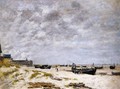 The Beach, Berck - Eugène Boudin