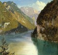 Konigsee, Bavaria - Frederic Edwin Church