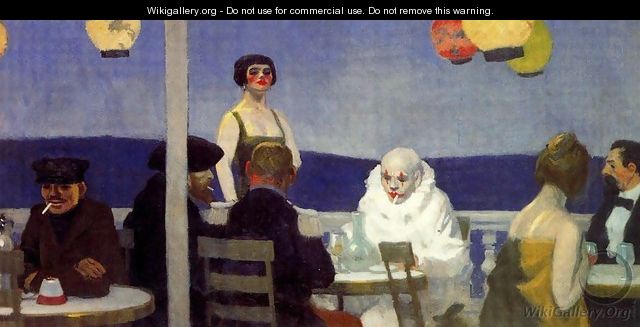 Soir bleu - Edward Hopper