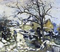 Winter at Montfoucault I - Camille Pissarro