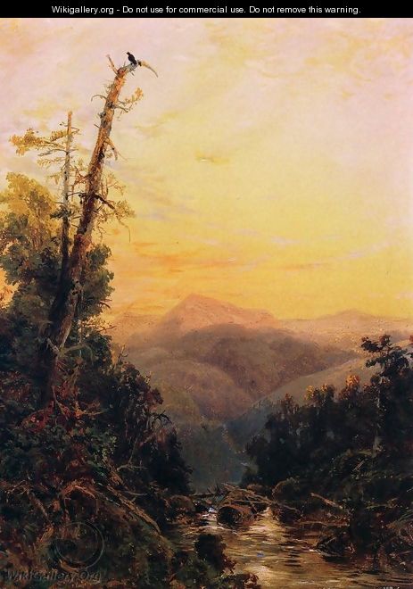 Sunset in the Catskills - Arthur Quartley