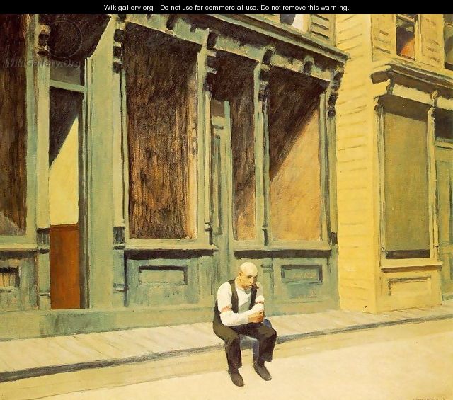 Sunday - Edward Hopper