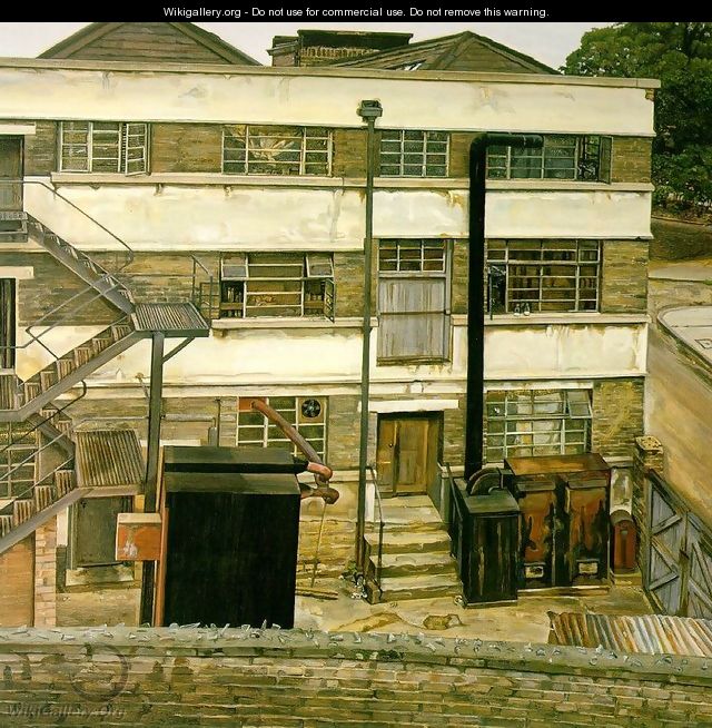 Factory in North London - Lucian Freud