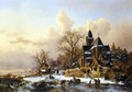 Winter in Holland - Frederik Marianus Kruseman