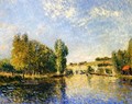 The Loing at Moret I - Alfred Sisley