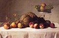 Still Life of Summer Fruit - George Hetzel