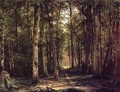 Forest Scene with Mother and Child - George Hetzel