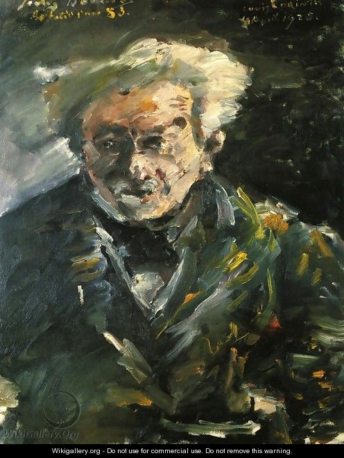 Portrait of Georg Brandes - Lovis (Franz Heinrich Louis) Corinth
