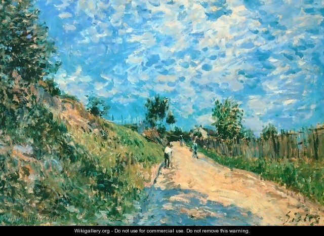 Hill Path - Alfred Sisley