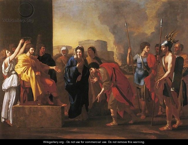 The Continence of Scipio (after Nicholas Poussin) - John Smibert