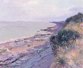 Cliffs at Penarth, Evening, Low Tide - Alfred Sisley