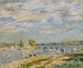 Bridge at Serves - Alfred Sisley