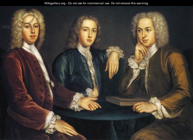 Daniel, Peter, and Andrew Oliver - John Smibert