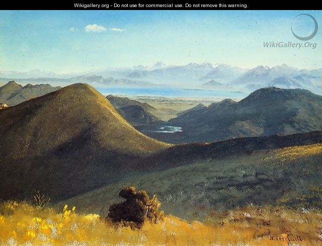 Mono-Lake, Sierra Nevada, California, 1872 - Albert Bierstadt