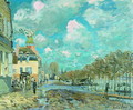 Flood at Port-Marly V - Alfred Sisley