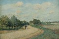 The Route to Mantes - Alfred Sisley